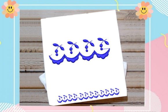 Blue Flower Border Review