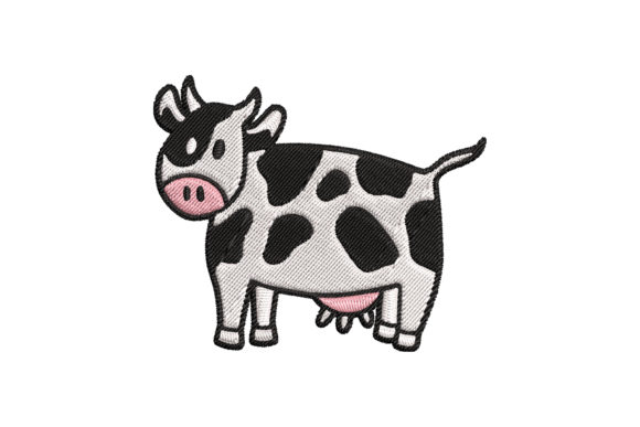 Cute Baby Animal Cow