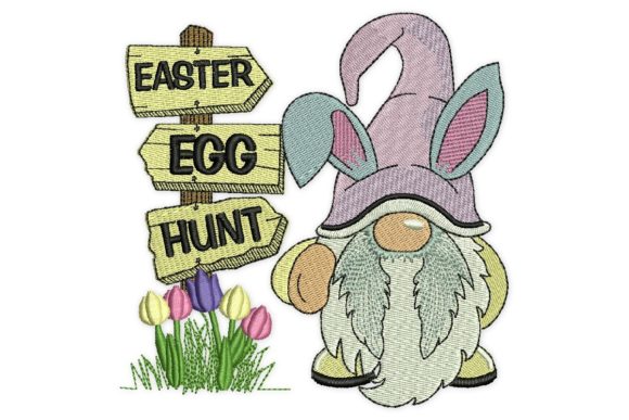 Easter Egg Hunter Gnome