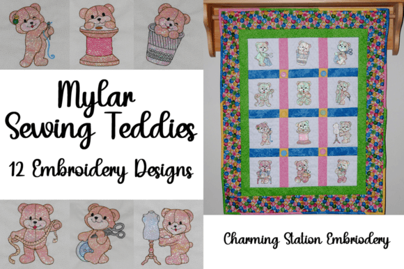 Mylar Sewing Teddies