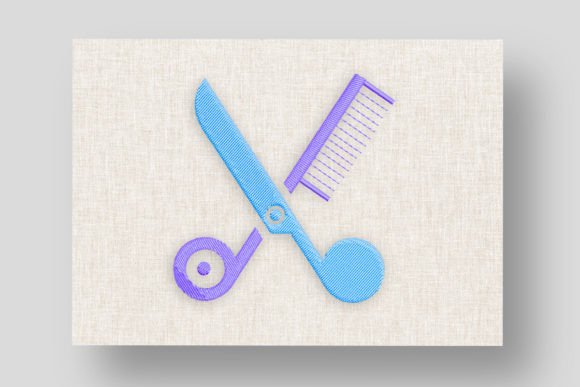 Scissors and Comb